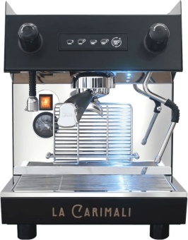 Кофемашина эспрессо рожковая Carimali Nimble 1 Group NI-E01-H-01-NL, цвет черный, автомат (1)
