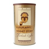 Турецкий кофе MEHMET EFENDI молотый, ж/б вакуумная 500 г.