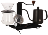 Набор для заваривания кофе Timemore SLIM 3 PourOver Set (Fish03) 70TGB016AA003, цвет чёрный