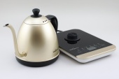 Чайник электрический с носиком goonseck LookYami LYM590W цвет золотой 800сс