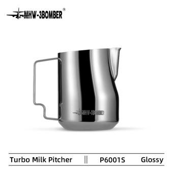 Питчер молочник для каппучино и латте MHW-3BOMBER Turbo стальной 520 мл P6001S (1)